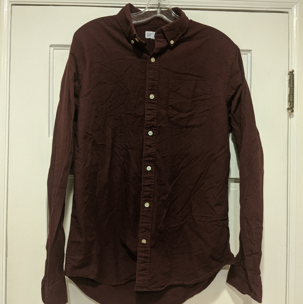 Long sleeved button down